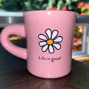 Life Is Good Daisy Mug